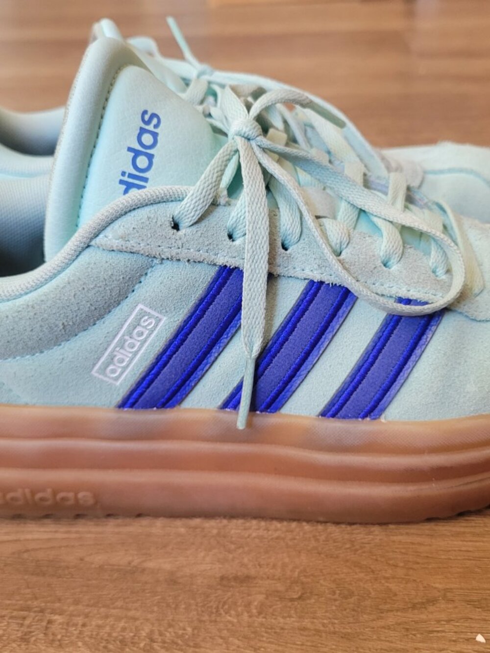 Women's Adidas VL Court 3.0 Bold Platform Sneakers - Picture 4 of 7
